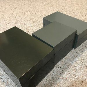 Vintage Metal File Box Lot